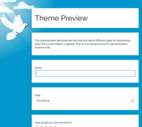 The Dove form theme